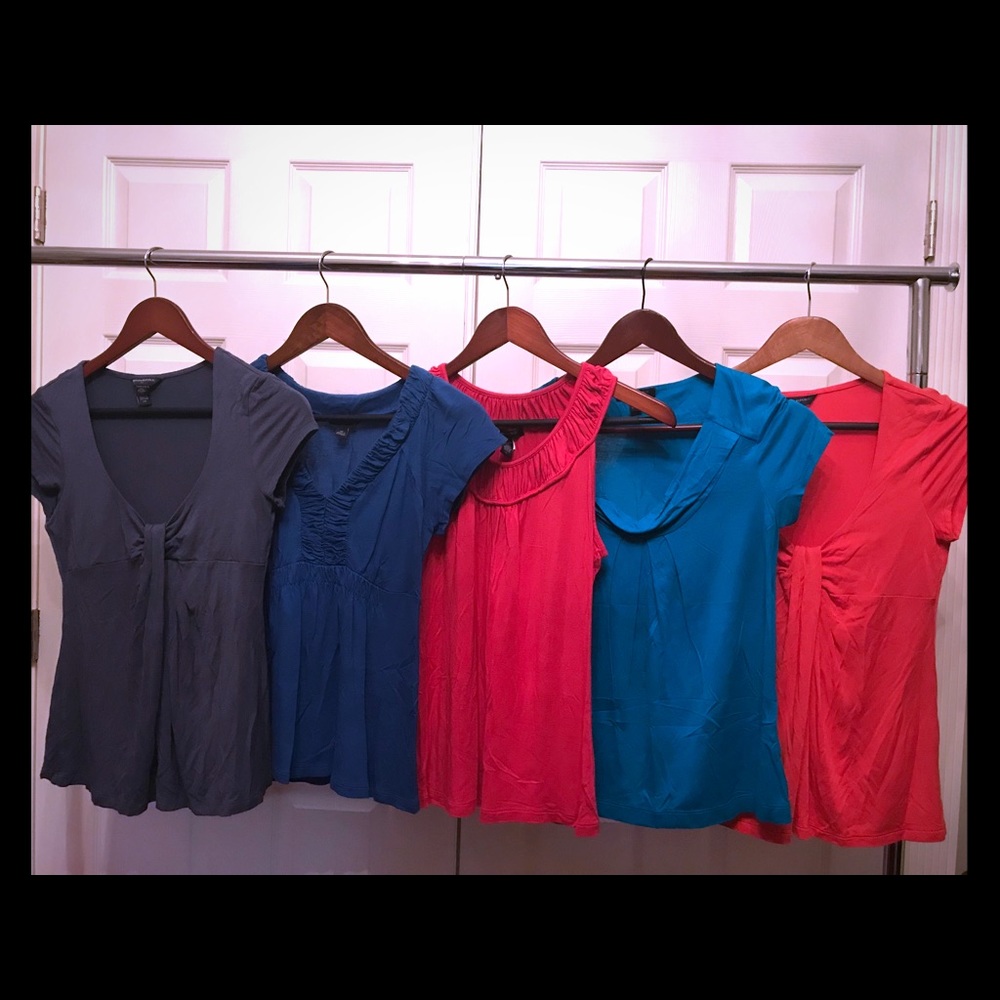 Lot of Banana Republic Ladies Shirts